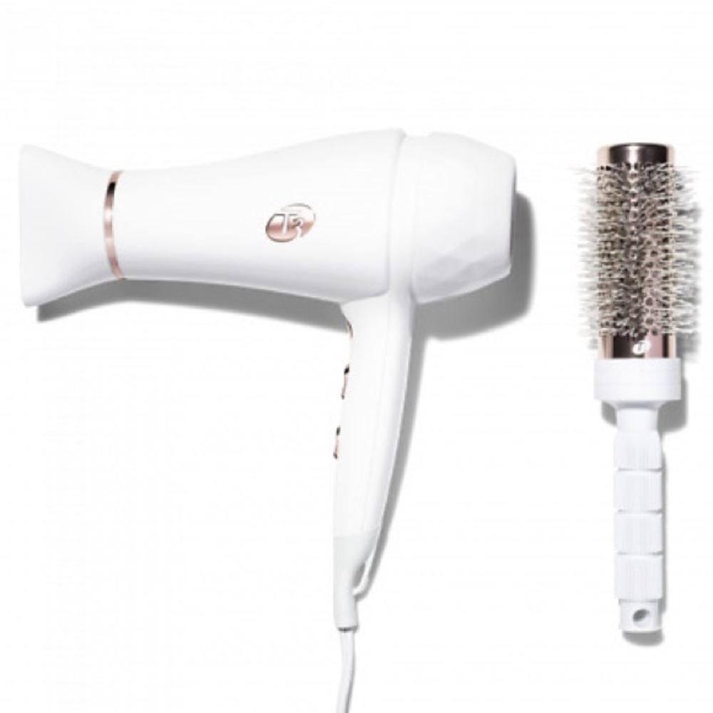 T3 Featherweight 2 + Brush in Rose Gold / White